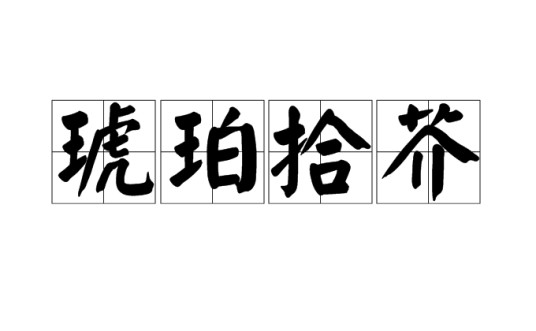 琥珀拾芥