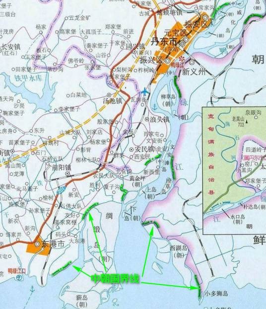 鸭绿江口
