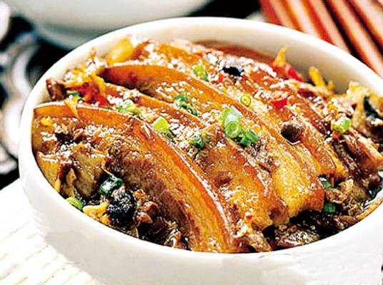 走油豆豉扣肉