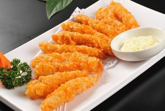 凤尾对虾