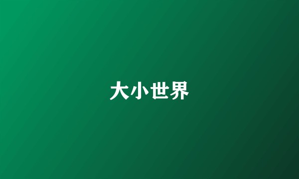 大小世界