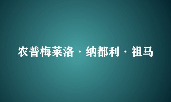 农普梅莱洛·纳都利·祖马