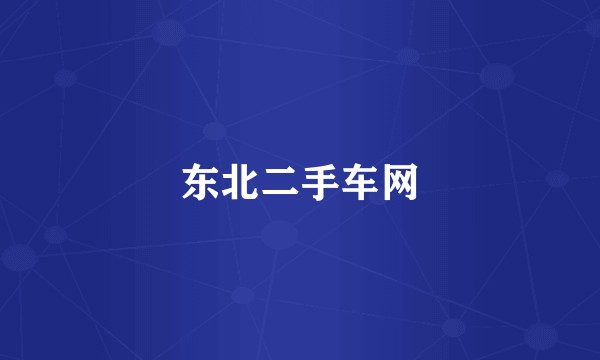 东北二手车网