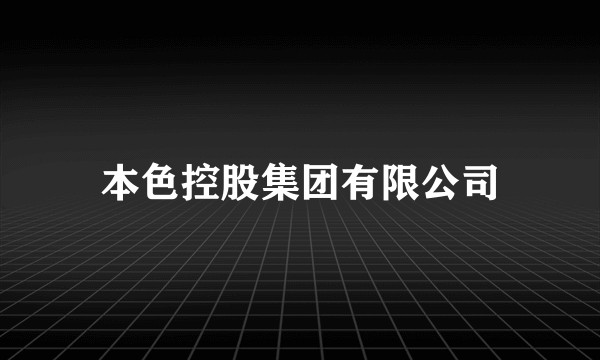 本色控股集团有限公司