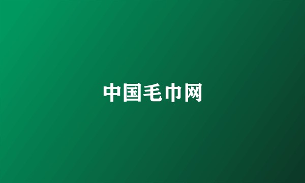 中国毛巾网