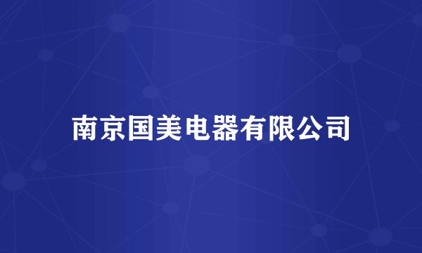 南京国美电器有限公司