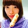 庭园にて.