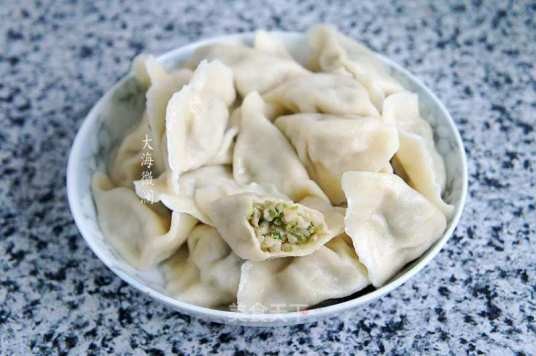 芹菜饺子