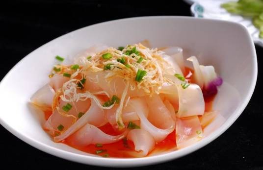 鸡丝拉皮