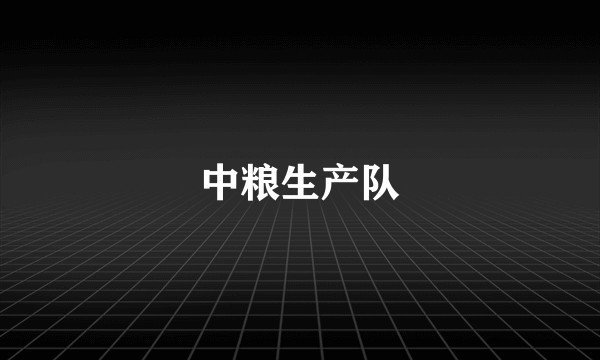 中粮生产队
