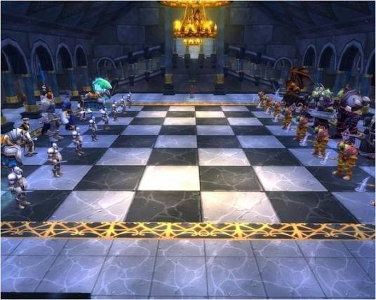 国际象棋（《魔兽世界》卡拉赞副本里的关卡）