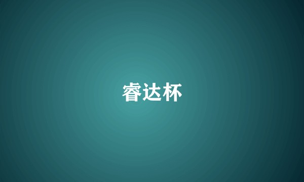 睿达杯