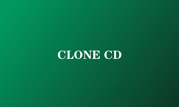 CLONE CD