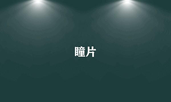 瞳片