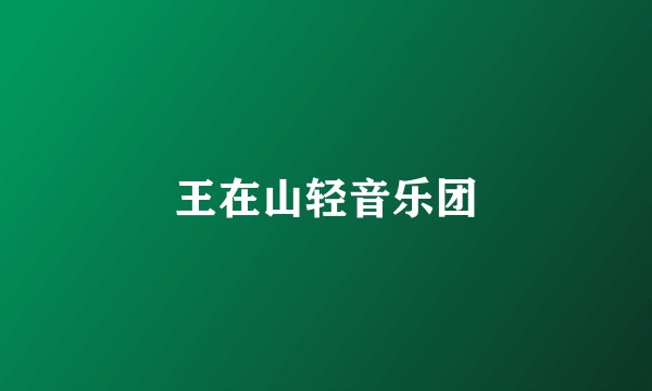 王在山轻音乐团