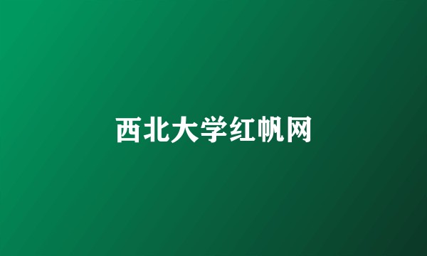 西北大学红帆网