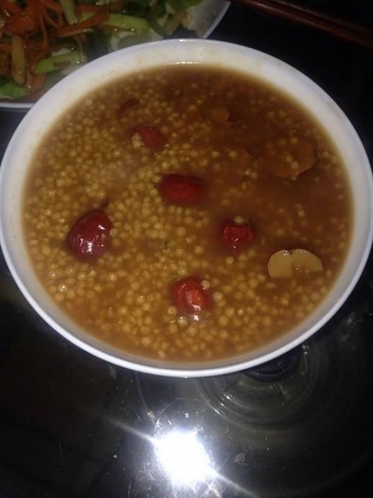 小米红糖粥