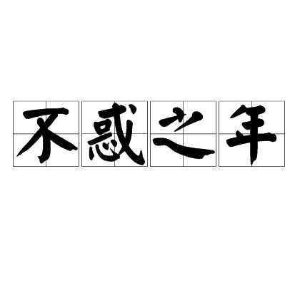 不惑之年（汉语成语）