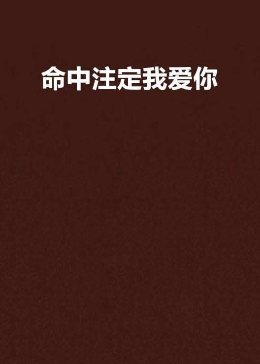 命中注定我爱你（金豆儿创作的网络小说）