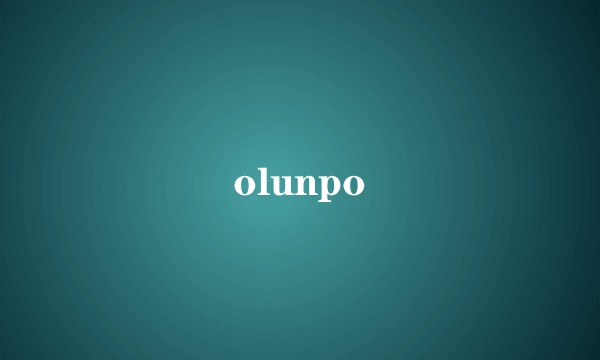 olunpo
