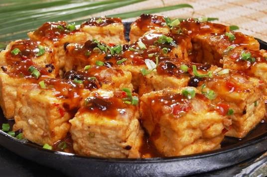 锅贴豆腐