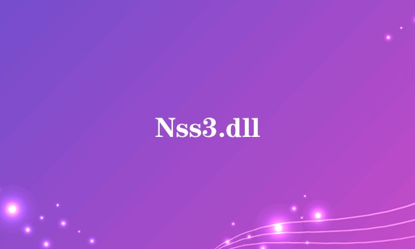 Nss3.dll