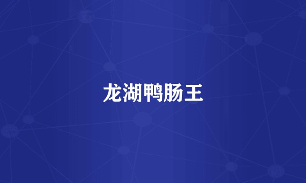龙湖鸭肠王