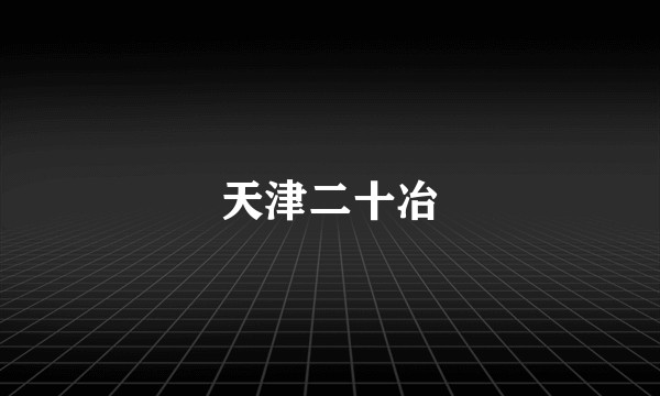 天津二十冶