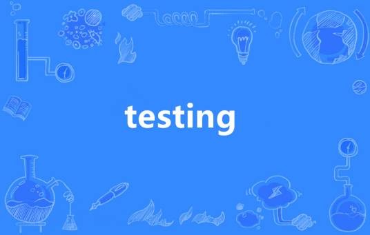 TESTING（英语单词）