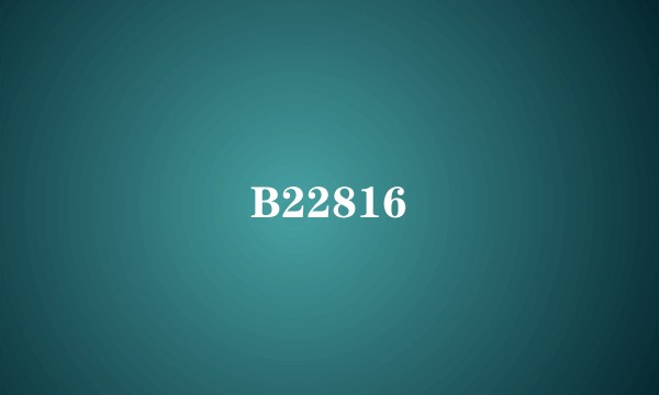 B22816