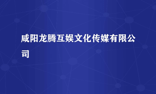 咸阳龙腾互娱文化传媒有限公司