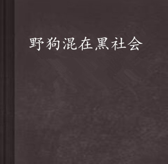 野狗混在黑社会