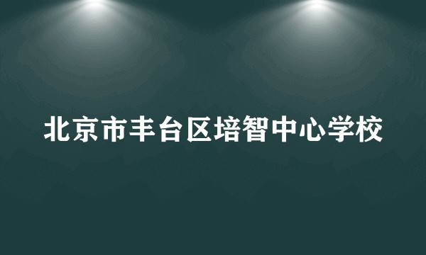 北京市丰台区培智中心学校