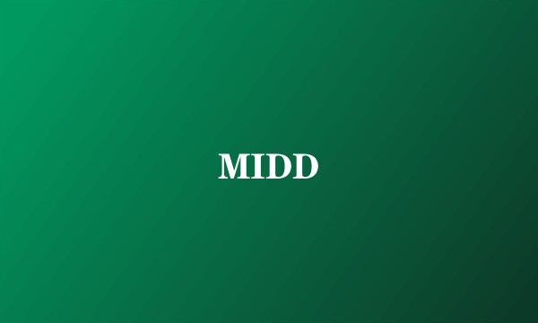 MIDD