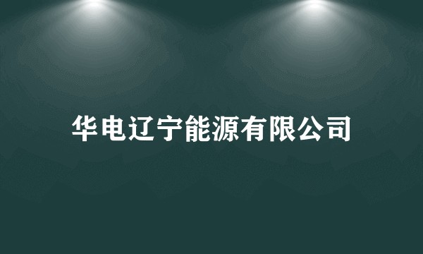华电辽宁能源有限公司