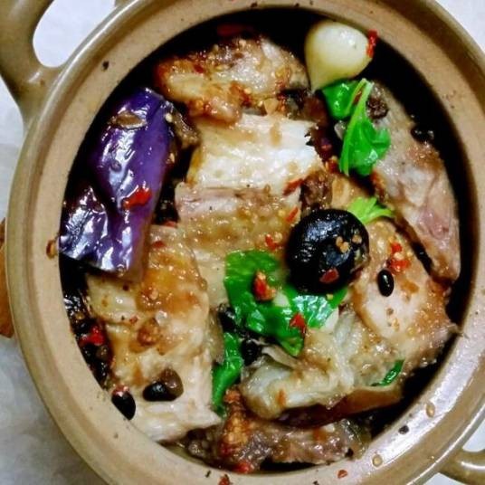 茄子鱼煲