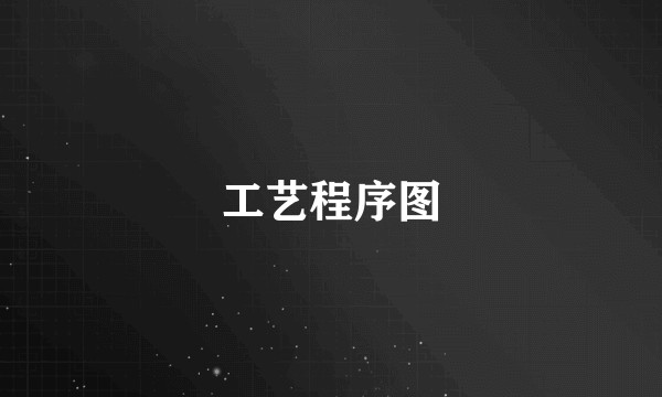 工艺程序图