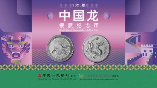 2026版中国龙银质纪念币