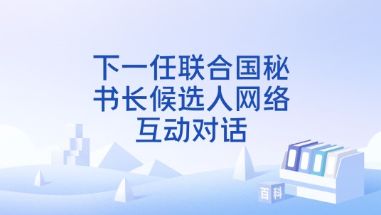 下一任联合国秘书长候选人网络互动对话