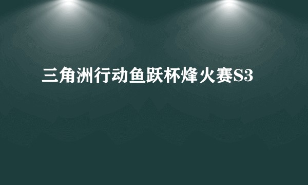 三角洲行动鱼跃杯烽火赛S3