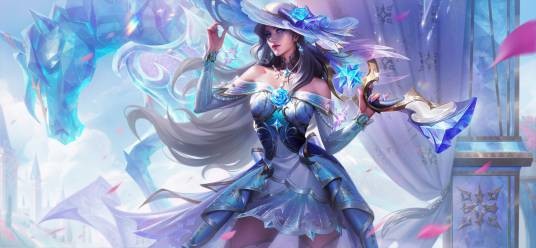 水晶玫瑰（《英雄联盟手游》中皮城女警凯特琳的一款手游首发臻藏限定皮肤）