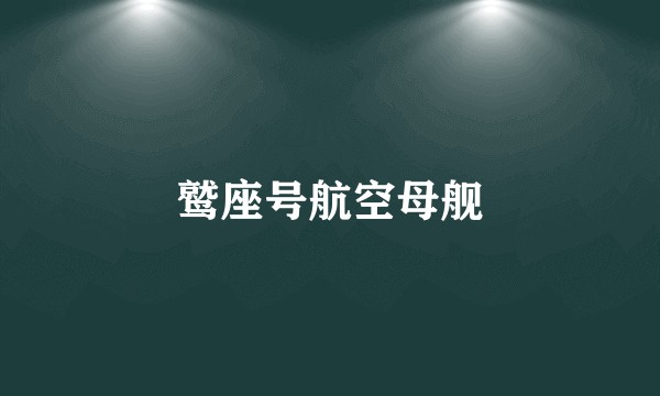 鹫座号航空母舰