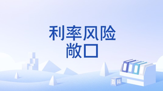 利率风险敞口
