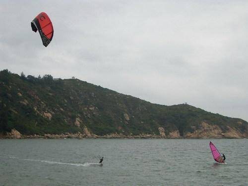 滑翔伞冲浪运动