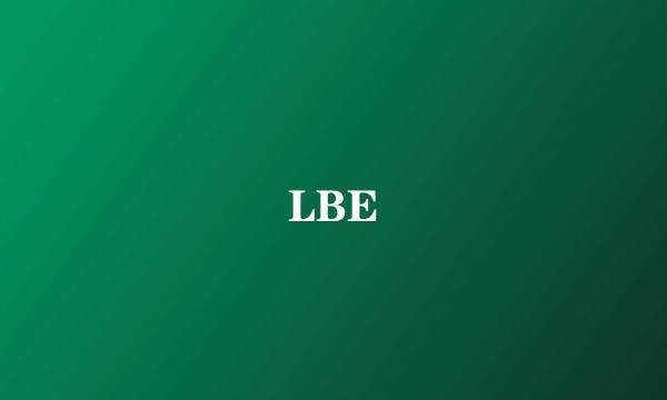 LBE