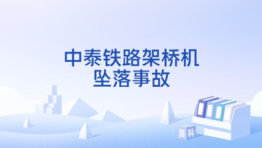 中泰铁路架桥机坠落事故