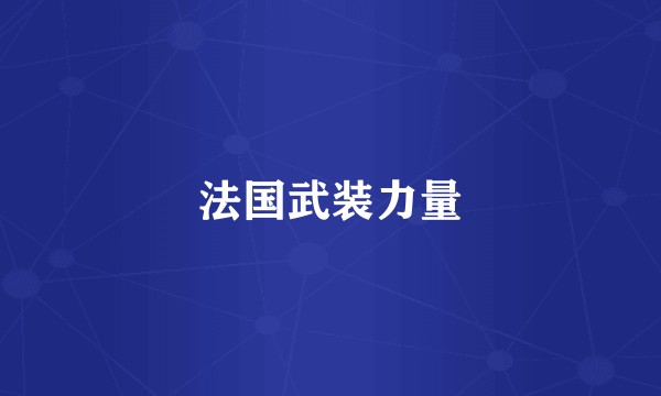 法国武装力量