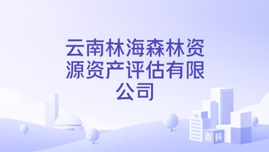 云南林海森林资源资产评估有限公司