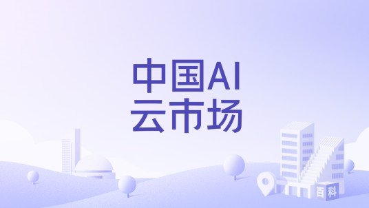 中国AI云市场