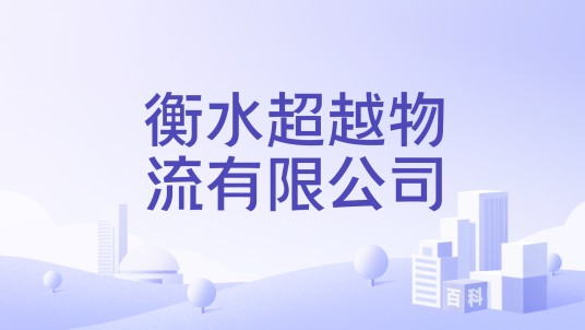 衡水超越物流有限公司